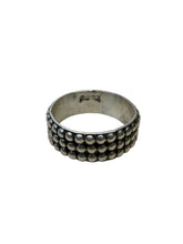 Load image into Gallery viewer, JW STERLING SILVER THICK TEXTURED BALL RING