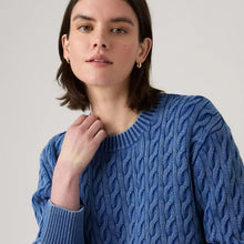 Load image into Gallery viewer, LEVI’S BOYFRIEND CABLE CREW SWEATER