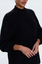 Load image into Gallery viewer, PISTOLA CARLEN MOCK NECK SWEATER - MIDNIGHT