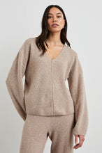 Load image into Gallery viewer, RAILS HOLLYN SWEATER - HEATHER OATMEAL