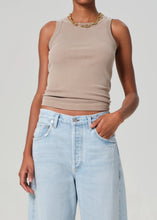 Load image into Gallery viewer, CITIZENS OF HUMANITY ISABEL RIB TANK - SANDATLAS