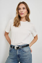 Load image into Gallery viewer, RAILS COTTON CASHMERE SHORT SLEEVE TEE - WHITE