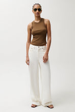 Load image into Gallery viewer, PISTOLA SYDNEY HIGH RISE BOWED LINEN WIDE JEAN