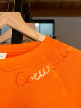 Load image into Gallery viewer, ORANGE EMBROIDERED CDA SWEATSHIRT