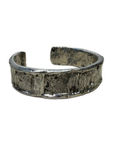 Load image into Gallery viewer, JW STERLING SILVER TEXTURED CUFF BRACELET