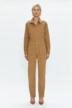 Load image into Gallery viewer, PISTOLA ABIGAIL LONG SLEEVE CARPENTER JUMPSUIT
