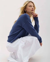 Load image into Gallery viewer, RICHER POORER FELICITY LTWT SWEATER- VINTAGE INDIGO