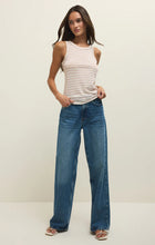 Load image into Gallery viewer, Z SUPPLY SELECT STRIPED TANK - NATURAL HEATHER