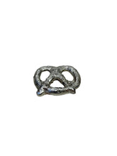 Load image into Gallery viewer, JW STERLING SILVER TEXTURED PRETZEL CHARM NECKLACE – 20"