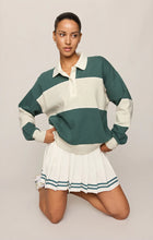 Load image into Gallery viewer, Z SUPPLY STUDY BREAK POLO SWEATSHIRT