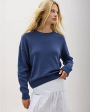 Load image into Gallery viewer, RICHER POORER FELICITY LTWT SWEATER- VINTAGE INDIGO