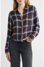 Load image into Gallery viewer, RAILS MALIN SHIRT - ESPRESSO INDIGO