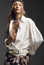 Load image into Gallery viewer, FREE PEOPLE SABINE TAILORED SHIRT