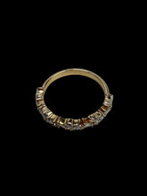 Load image into Gallery viewer, 14K GOLD RING WITH TEXTURED NATURAL DIAMONDS