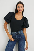 Load image into Gallery viewer, RAILS HALLIE TOP - BLACK