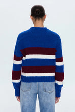 Load image into Gallery viewer, PISTOLA ADINA EVERYDAY SWEATER - AZURE CLARET STRIPE