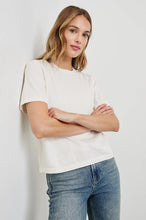 Load image into Gallery viewer, RAILS COTTON CASHMERE SHORT SLEEVE TEE - WHITE