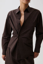 Load image into Gallery viewer, PISTOLA MILA BUTTON DOWN WRAP TOP