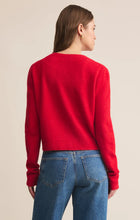 Load image into Gallery viewer, Z SUPPLY MEDINA CARDIGAN - FESTIVE RED