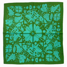 Load image into Gallery viewer, VOYAGER SILK NIGHT POLLINATORS SILK SCARF