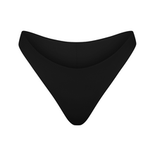 Load image into Gallery viewer, LEFT ON FRIDAY SWIM DIP BOTTOM - JET (BLACK)