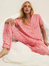 Load image into Gallery viewer, Z SUPPLY GINGHAM PJ TOP