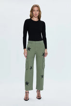 Load image into Gallery viewer, PISTOLA BAILEY LONG SLEEVE CREWNECK TOP - NOIR