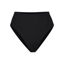 Load image into Gallery viewer, LEFT ON FRIDAY SWIM HI HI BOTTOM - JET (BLACK)