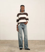 Load image into Gallery viewer, RICHER POORER BEEFY STRIPE COTTON PULLOVER