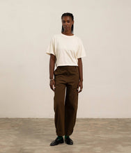 Load image into Gallery viewer, RICHER POORER RELAXED CROP TEE- BONE