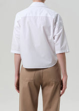 Load image into Gallery viewer, CITIZENS OF HUMANITY FRANCES CROPPED CAPE BUTTON UP