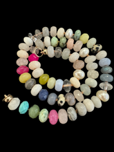 Load image into Gallery viewer, 14K GOLD GEMSTONE CANDY NECKLACE - CONFETTI