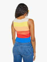 Load image into Gallery viewer, MOTHER THE ROUND NECK RIB TANK - OVER THE HORIZON