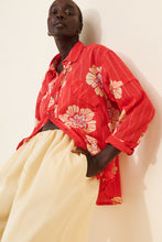 Load image into Gallery viewer, FREE PEOPLE HIDDEN FLOWER CAMO TOP