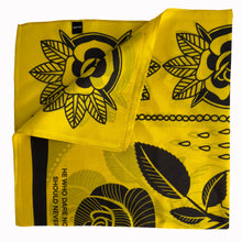 Load image into Gallery viewer, VOYAGER SILK ROSE AND THORN SCARF