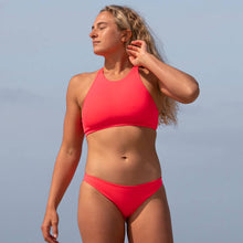 Load image into Gallery viewer, LEFT ON FRIDAY SWIM WEAR TO BOTTOM - RESCUE (NEON RED)