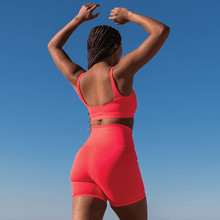 Load image into Gallery viewer, LEFT ON FRIDAY SWIM TOP SHELF - RESCUE (NEON RED)