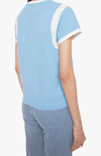 Load image into Gallery viewer, MOTHER THE BOXY GOODIE INSET TEE - MOTHER SCRIPT