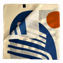 Load image into Gallery viewer, VOYAGER SILK WORKDAY BOTANICAL SILK SCARF