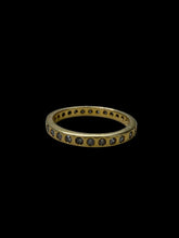 Load image into Gallery viewer, 14K GOLD STACKER RING WITH NATURAL DIAMONDS