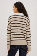 Load image into Gallery viewer, RAILS PAXTON SWEATER - HEATHER OAT STRIPE