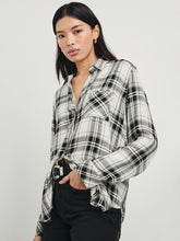 Load image into Gallery viewer, RAILS HUNTER SHIRT - IVORY DOVE ONYX