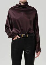 Load image into Gallery viewer, CITIZENS OF HUMANITY ILARIA DRAPE SATIN TOP