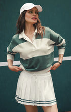 Load image into Gallery viewer, Z SUPPLY STUDY BREAK POLO SWEATSHIRT