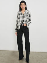 Load image into Gallery viewer, RAILS HUNTER SHIRT - IVORY DOVE ONYX