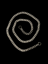 Load image into Gallery viewer, STERLING SILVER MEDIUM CURB CHAIN