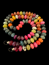 Load image into Gallery viewer, 14K GOLD GEMSTONE CANDY NECKLACE - BERRYLICIOUS