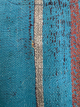 Load image into Gallery viewer, SUNSET MAKERS BLANKET JACKET - AQUA BLUE