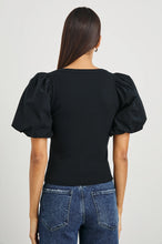 Load image into Gallery viewer, RAILS HALLIE TOP - BLACK