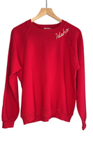 Load image into Gallery viewer, RED EMBROIDERED IDAHO SWEATSHIRT
